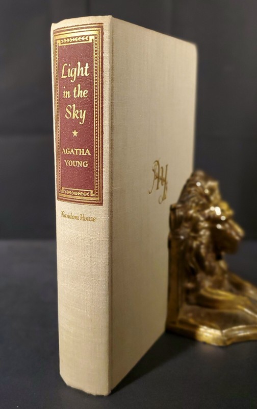 *SIGNED* LIGHT IN THE SKY by Agatha Young 1948 Hardcover 1st Edition