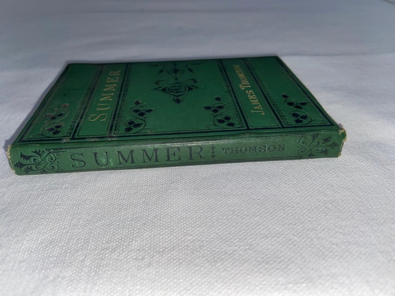 Antique 1877 THE SEASONS SUMMER BY JAMES THOMSON ILLUSTRATED JAMES R OSGOOD & Co gallery