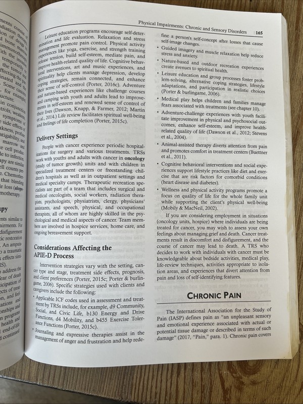 Therapeutic Recreation : A Practical Approach Paperback gallery
