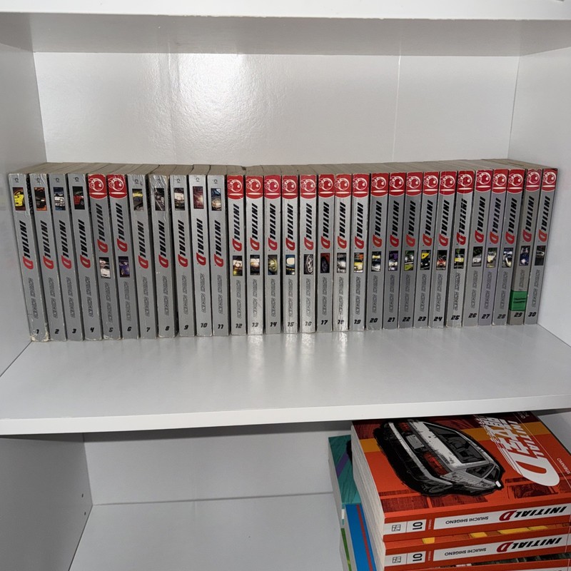 Initial D Manga Set Vol 1–30 Tokyopop English OOP Rare