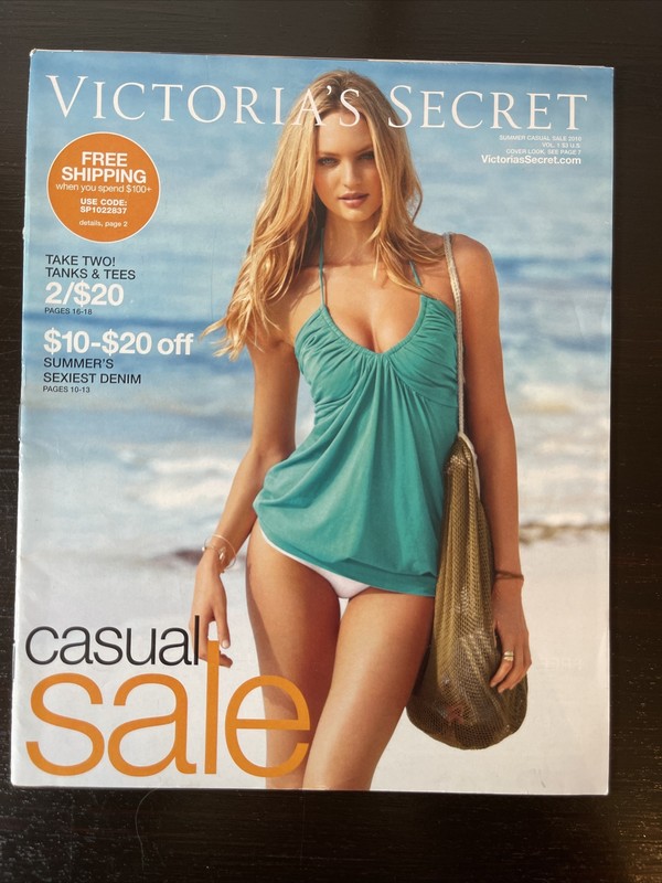 CANDICE SWANEPOEL Summer Casual 2010 VICTORIA’S SECRET Catalog Volume 1