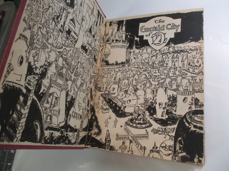 Scalawagons of Oz L Frank Baum, John R Neill, 1st Edition, Coloring Inside, 1941 gallery