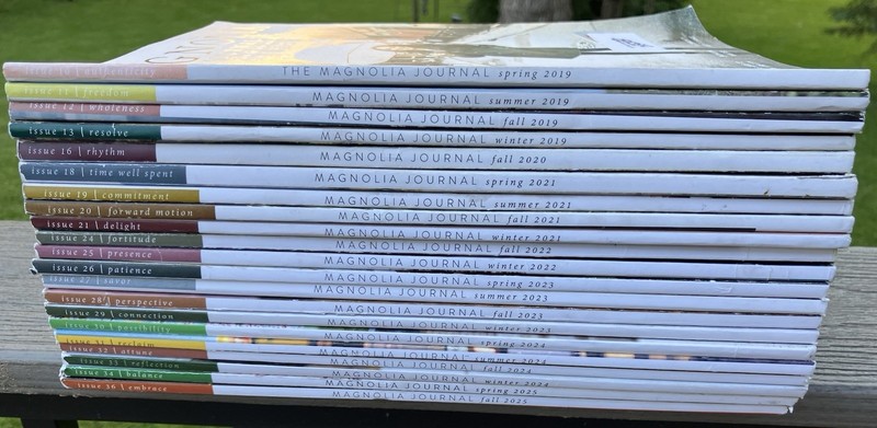 Magnolia Journal Magazine Joanna Gaines Lot of 21; 2019 - 2025 Good Condition gallery