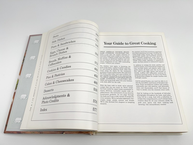 VTG Great American Favorite Brand Name Cookbook Collectors’ Ed. (Hardcover) gallery
