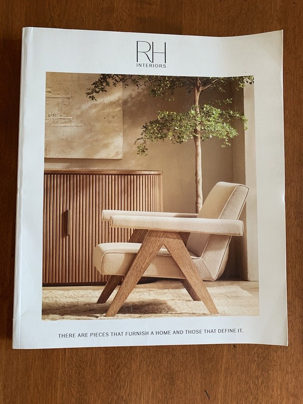 RH Restoration Hardware Interiors Fall 2023 Book Catalog 604 Pages New