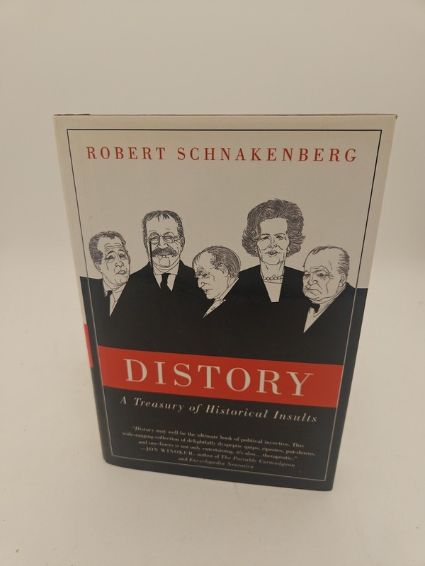 Distory Robert Schnakenberg 2004 HC DJ VG Condition Insults C4