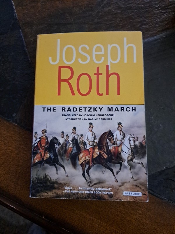 Paperback Novel «The Radetzky March» Author Joseph Roth.Fiction.Overlook Press