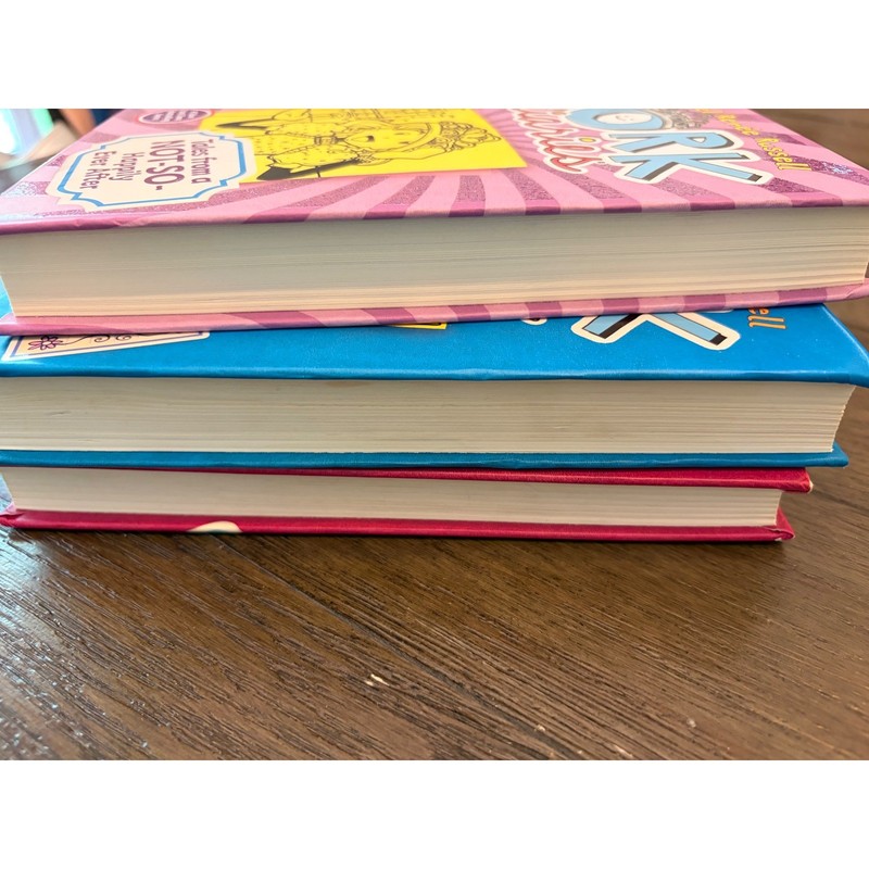 Rachel Renee Russell Dork Diaries Kids 3pc Lot Hardcover Middle School Humor gallery