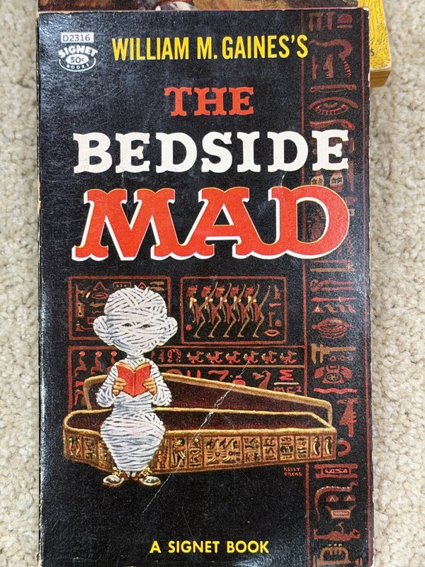 Book, «The Bedside Mad», 1959. Mad Magazine Publication