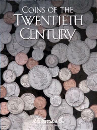 Coin Collection Folder Coins Of The 20th Century Model 2700 Color & Data Harris
