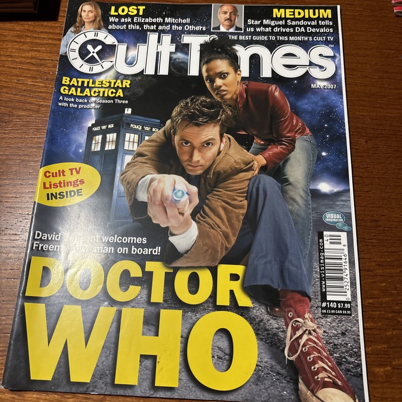 VTG 2007 CULT TIMES: Doctor Who / David Tennant Freema Agyeman Miguel Sandoval
