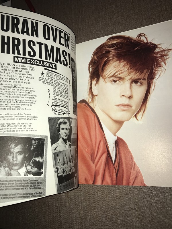 Vintage 80s Duran Duran Scrapbooks Volumes 2 & 3 Softcover Rare UK Editions gallery