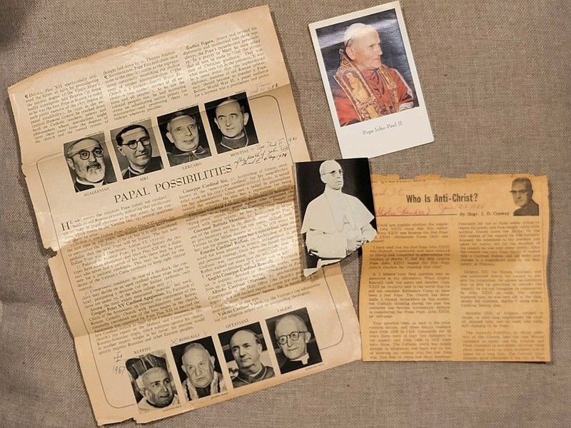 Pageant Of The Popes By John Farrow, Hardcover Book, 1943 Vintage Collectible gallery