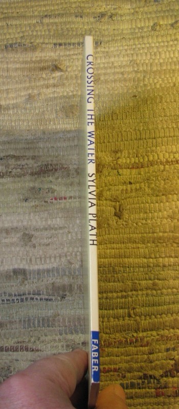 CROSSING THE WATER Poems by Sylvia Plath 1976 UK Faber Paperback Poetry gallery