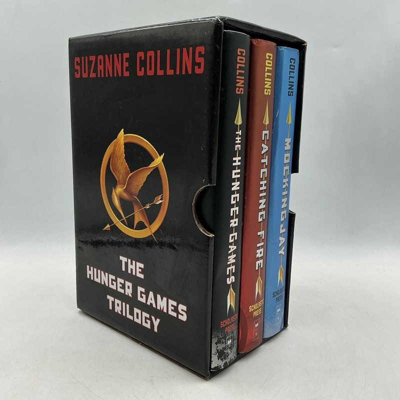 The Hunger Games Trilogy Suzanne Collins Scholars’ Press Hardcover Black