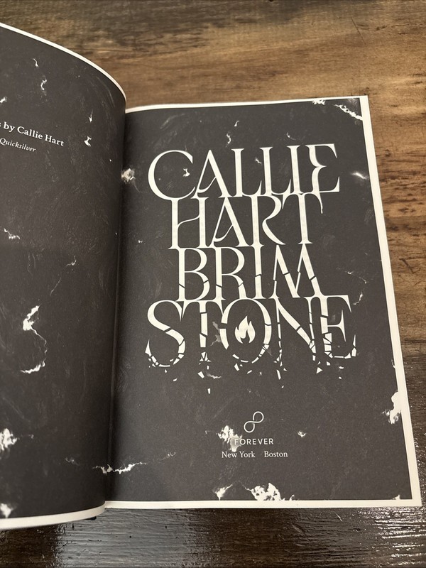 Brimstone - Target Exclusive Edition - by Callie Hart (Hardcover) Painted Pages gallery