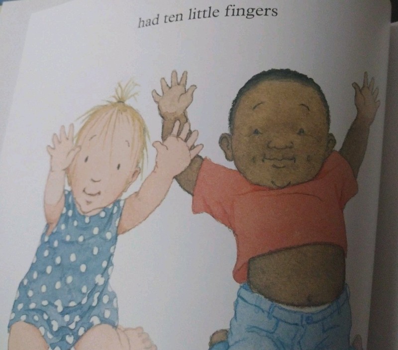 Ten Little Fingers SIGNED by illustrator, Helen Oxenbury & Author Mem Fox HB gallery