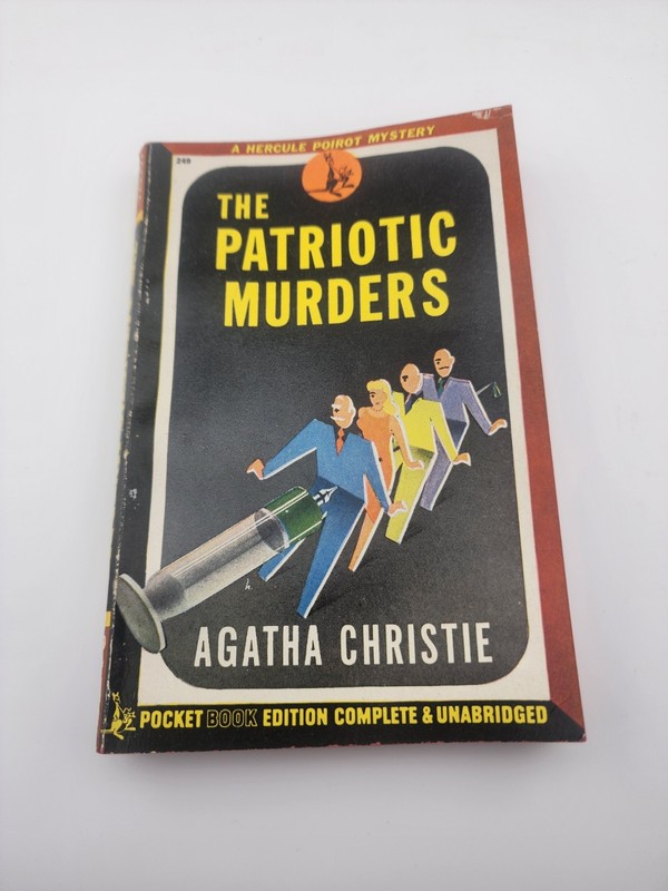 PATRIOTIC MURDERS Agatha Christie POCKET PB First Ed. 1st Print VINTAGE MYSTERY