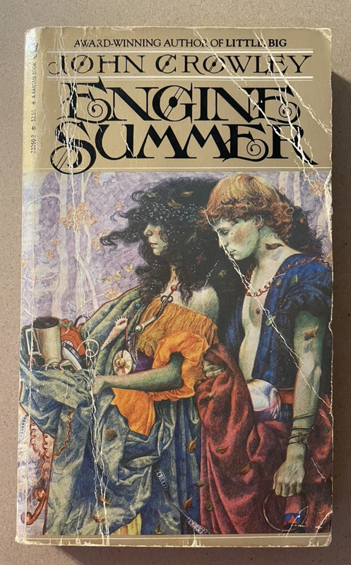 1983 Engine Summer by John Crowley Bantam Book Paperback Science Fiction