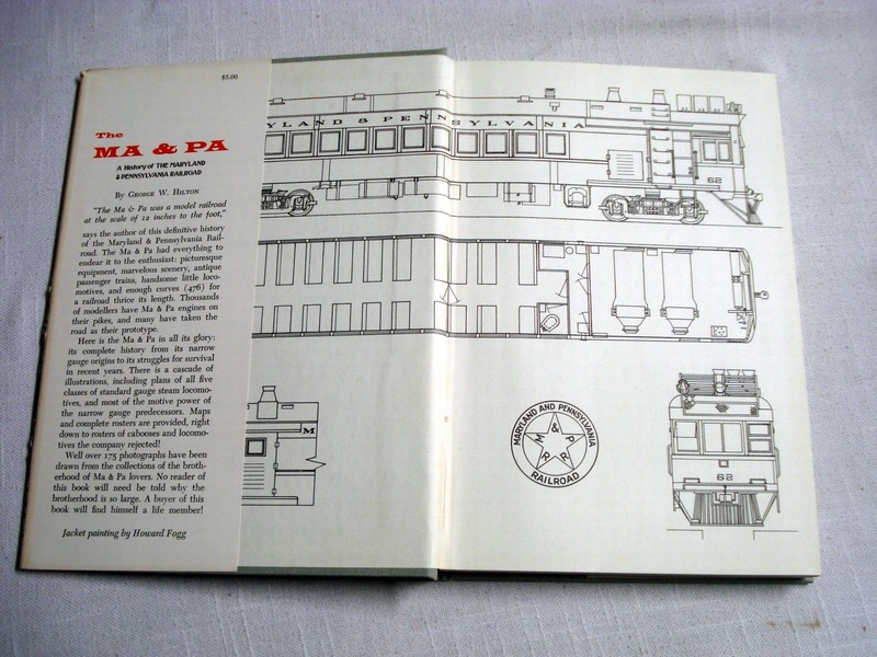 The Ma & Pa History of the Maryland & Pennsylvania Railroad HC George W. Hilton gallery