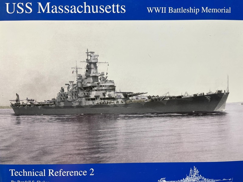 USS Massachusetts Technical Reference 2 by Randall S. Shoker
