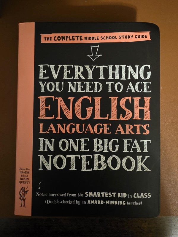 Workman Big Fat Notebook Study Guide Set Pre-Algebra Chemistry History English gallery
