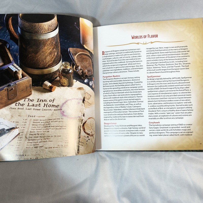 Heroes' Feast Flavors of the Multiverse: An Official D&D Cookbook, Hardcover New gallery