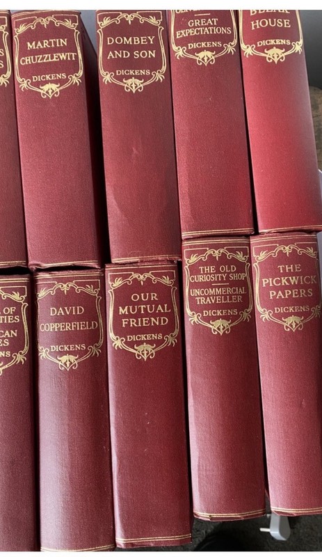 Charles Dickens 16 Set Complete Collection 1930s Odhams Press Excellent Condtion gallery