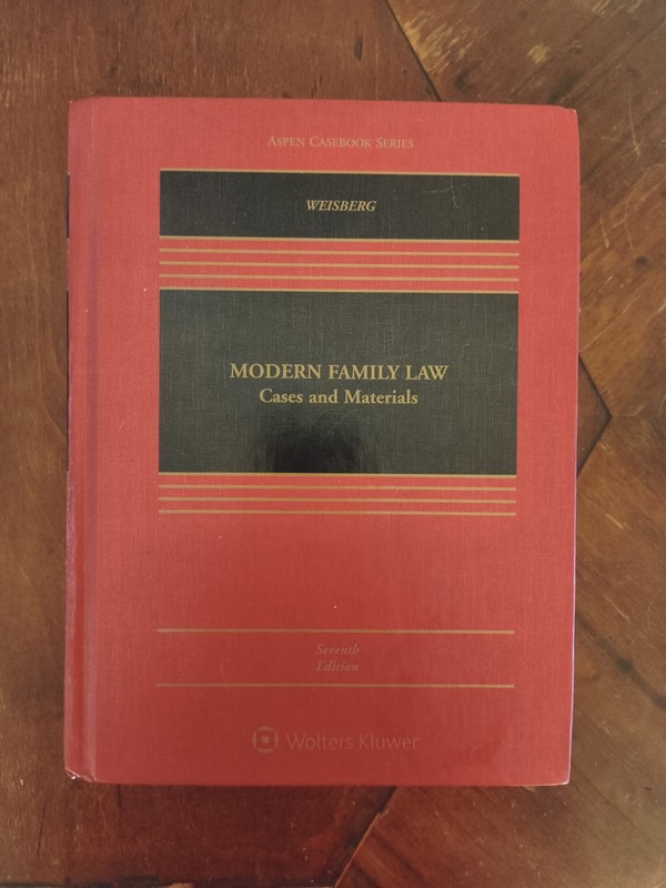 Aspen Casebook Ser.: Modern Family Law : Cases and Materials by D. Kelly…