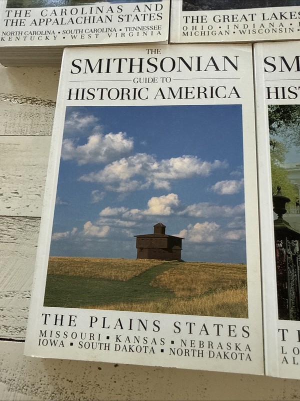 Smithsonian Guide to Historic America 5 Vol PB Lot Stewart Tabori & Chang gallery