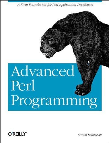 Advanced Perl Programming (Perl Series) Srinivasan, Sriram: