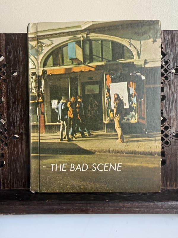 RARE 1970 «The Bad Scene» Hardcover | Counterculture & Street Photography