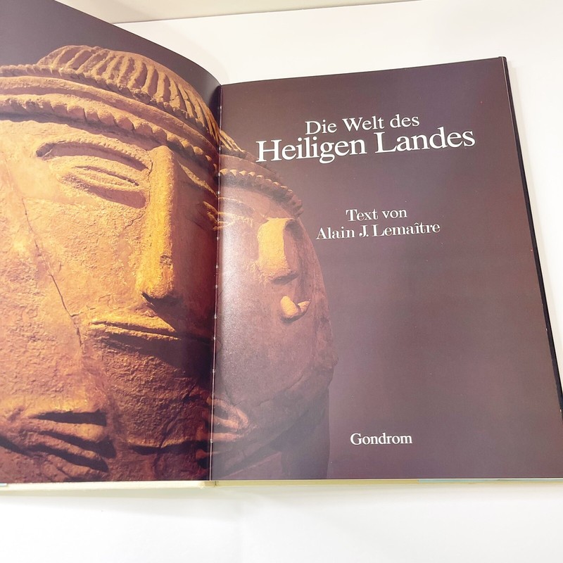 Die Welt des Heiligen Landes 1983 Gondrom Holy Land Coffee Table Book German gallery