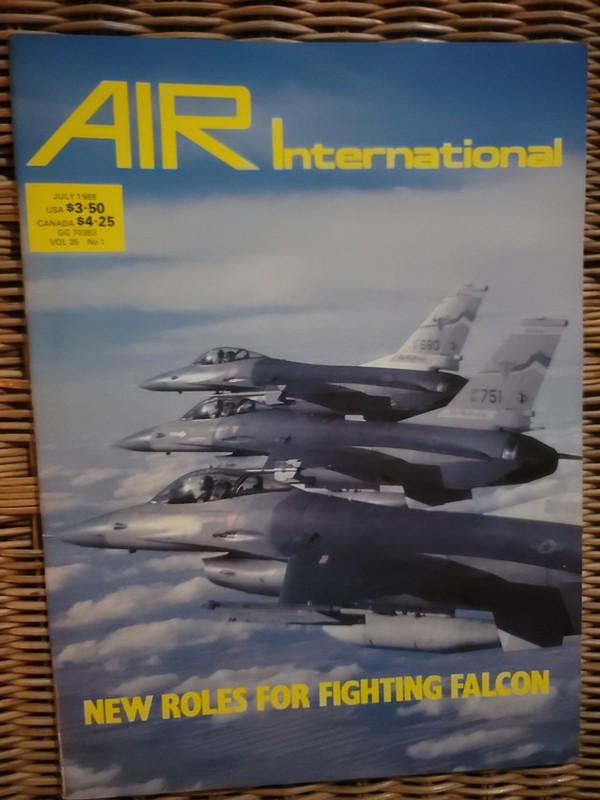 Air International Magazine 1988 Volume 36 Issues 1, 4, and 6