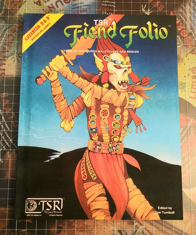 Fiend Folio – Softcover – Dungeons & Dragons – D&D – AD&D
