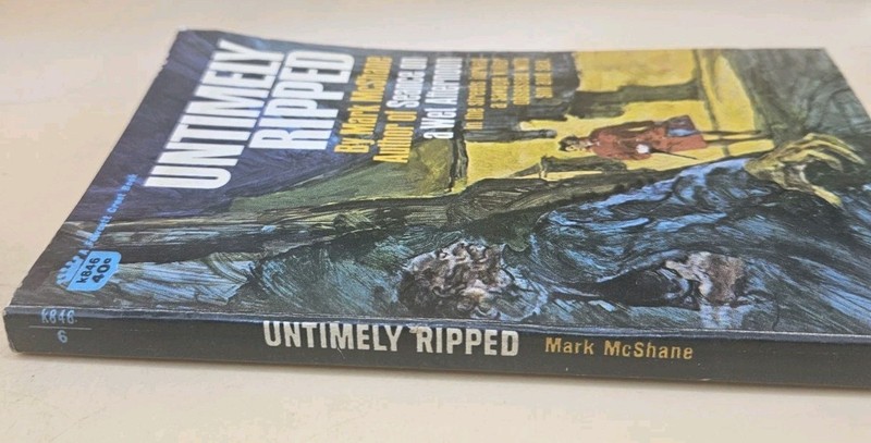 Untimely Ripped by Mark McShane First 1st Edition Vintage Paperback gallery
