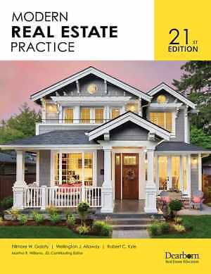 Modern Real Estate Practice, 21st – Paperback, by Fillmore W. Galaty; – Good o