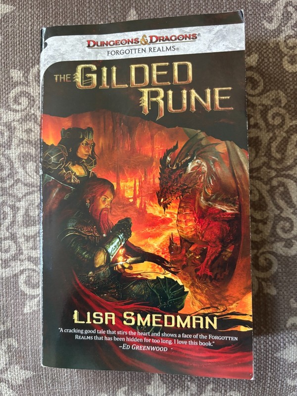 The Gilded Rune Lisa Smedman Forgotten Realms Paperback 1st Print