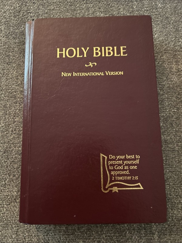 Holy Bible New International Version Broadman Holman 1997 VG