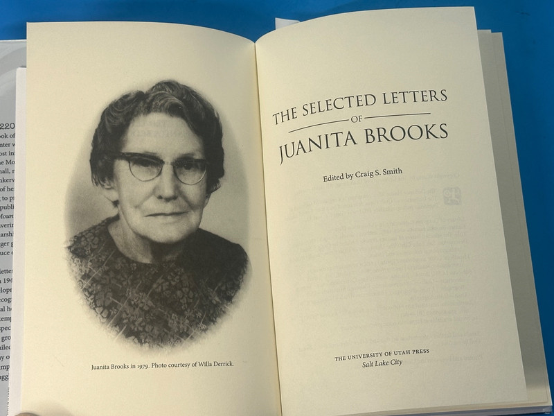 The Selected Letters of Juanita Brooks Craig Smith 2019 Mormon NEW in plastic gallery