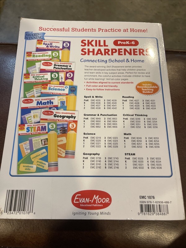 Evan-Moor Daily Summer Activities, Grade 5-6 Workbook, Prevent Learning Loss... gallery