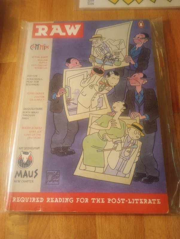Art Speiegelman lot of 5 Maus and Raw comics gallery