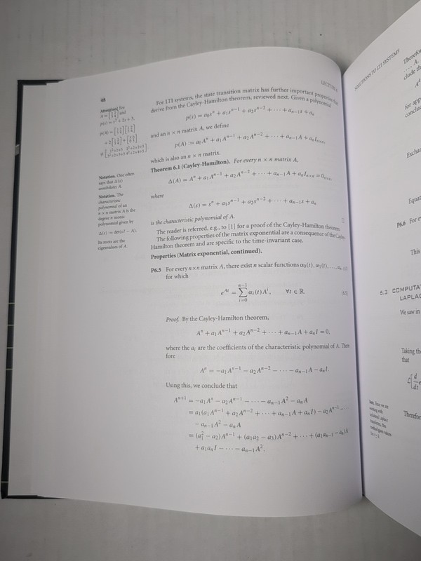 Linear Systems Theory by João P. Hespanha (2009, Hardcover) gallery