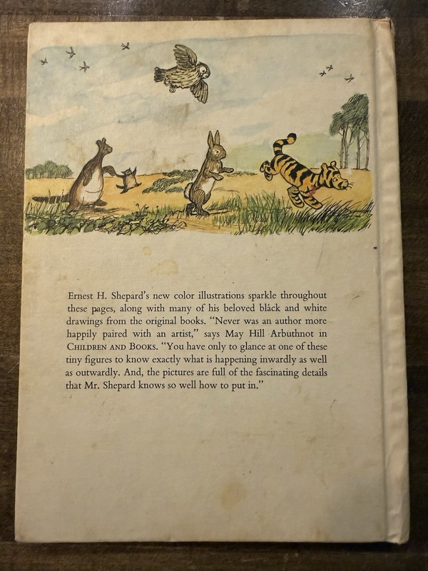 Vintage The Pooh Story Book by A. A. Milne - 1965 Hardcover Book. gallery