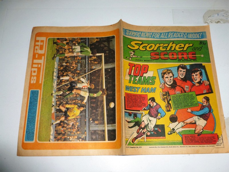 SCORCHER & SCORE Comic - Date 09/10/1971 - UK Paper Comic gallery