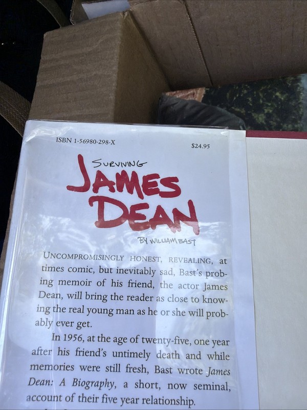 Surviving James Dean William Bast 2006 Hardcover First Printing Biography Book⁠ gallery