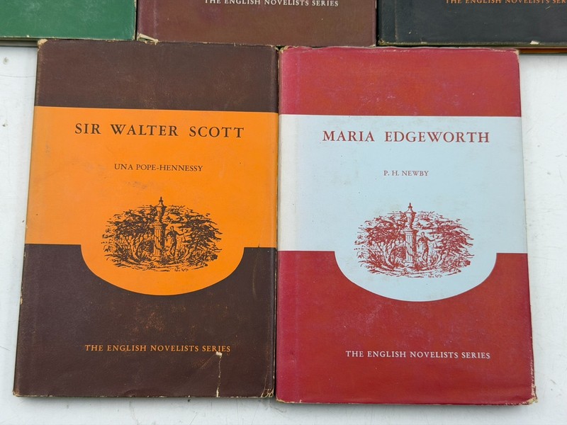Vintage English Novelists Series 8 Book Lot Swallow Press Scott Stevenson gallery