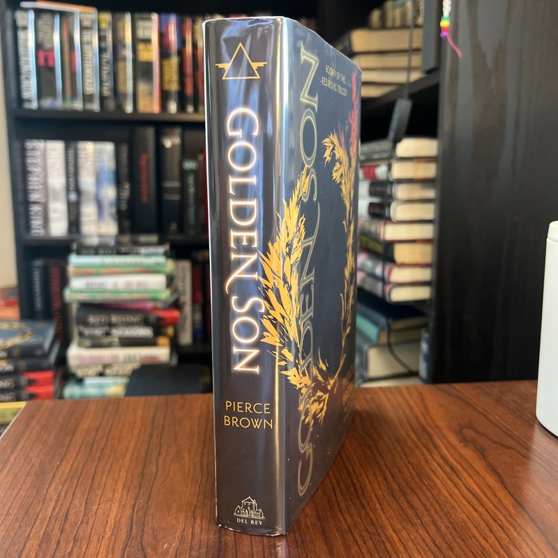 Golden Son by Pierce Brown (2015, Hardcover), Red Rising Series - 1st Printing gallery