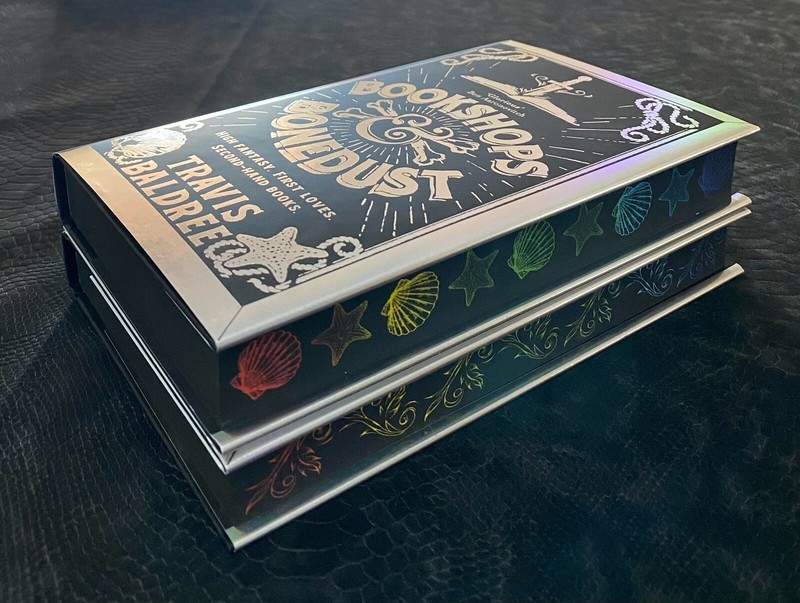 Fairyloot Legends & Lattes Bookshops & Bonedust Travis Baldree SIGNED STENCILED gallery