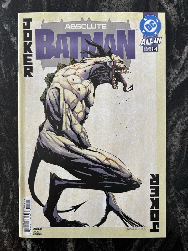 DC Absolute Batman 15A & Jock variant, 16A, 17 Canette variant - 4 comic Lot gallery